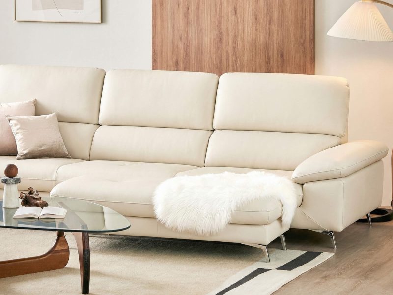 Sofa COMFORA - Sofa Băng Cao Cấp Tinh Tế Tay Vịn Thấp Thoải Mái