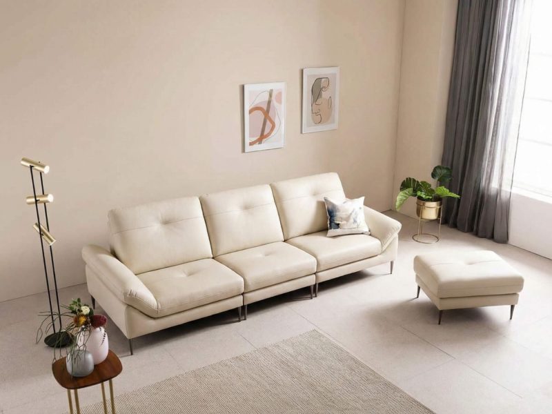 Sofa CORSO – Sofa Băng Module Hiện Đại Bọc Da Tự Do Tùy Biến
