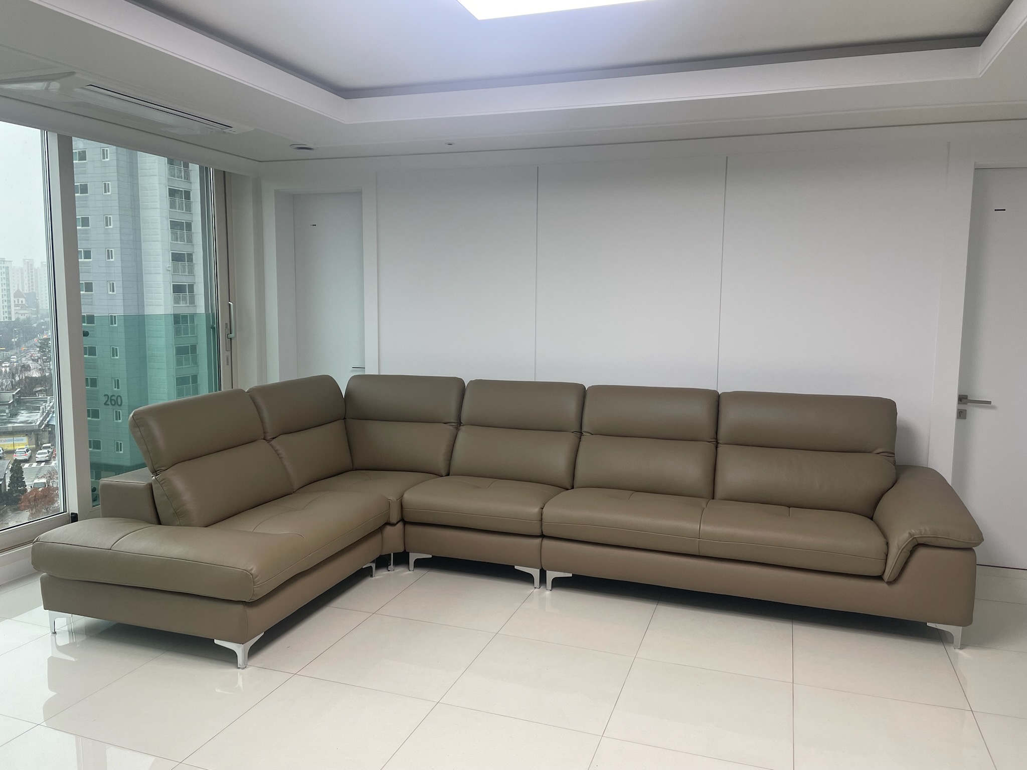 Sofa CUSHIVA – Sofa Da Cao Cấp 6 Chỗ Góc L Hiện Đại Sang Trọng 