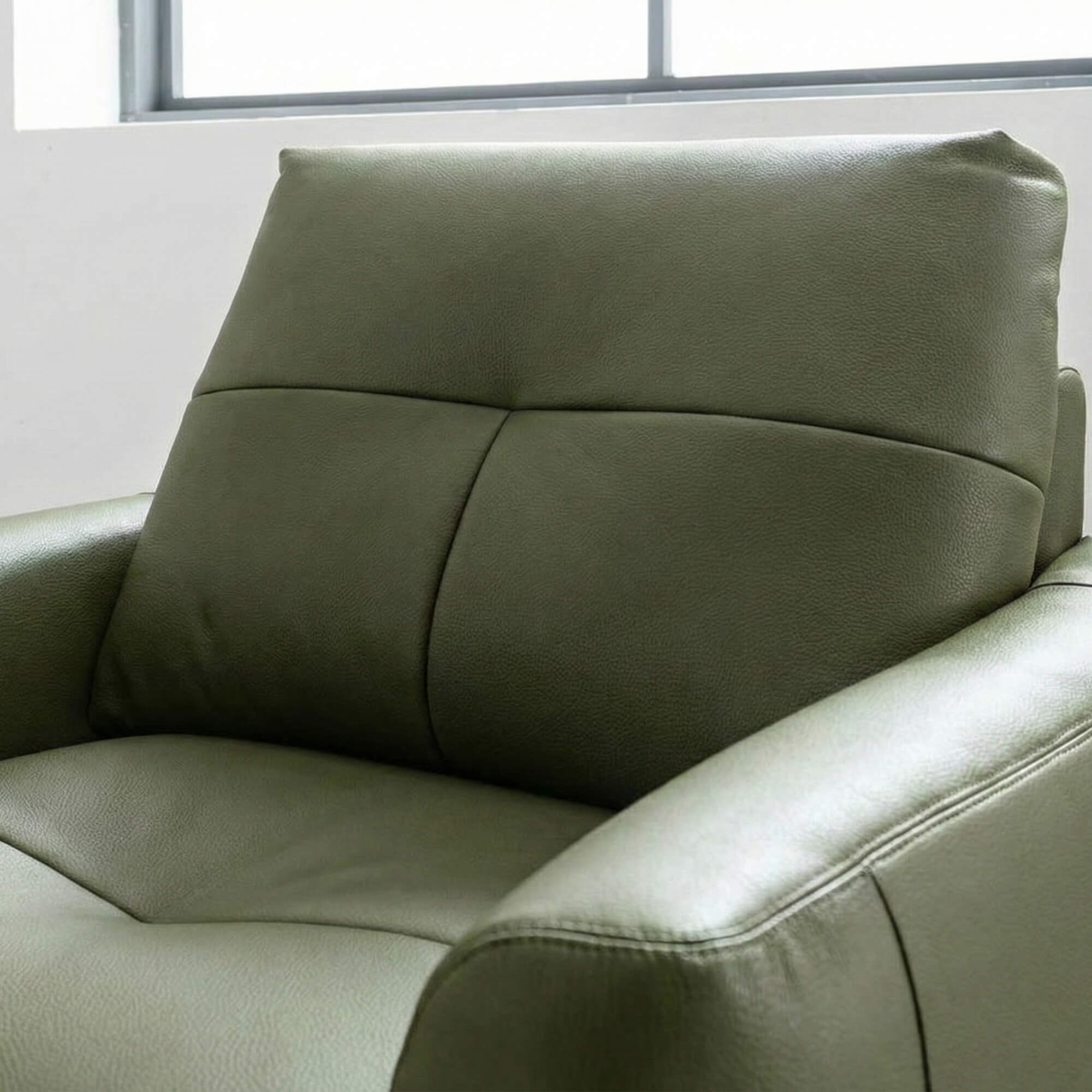 Sofa CUSHY - Sofa Đơn Bọc Da Thư Giãn Cho Gia Đình