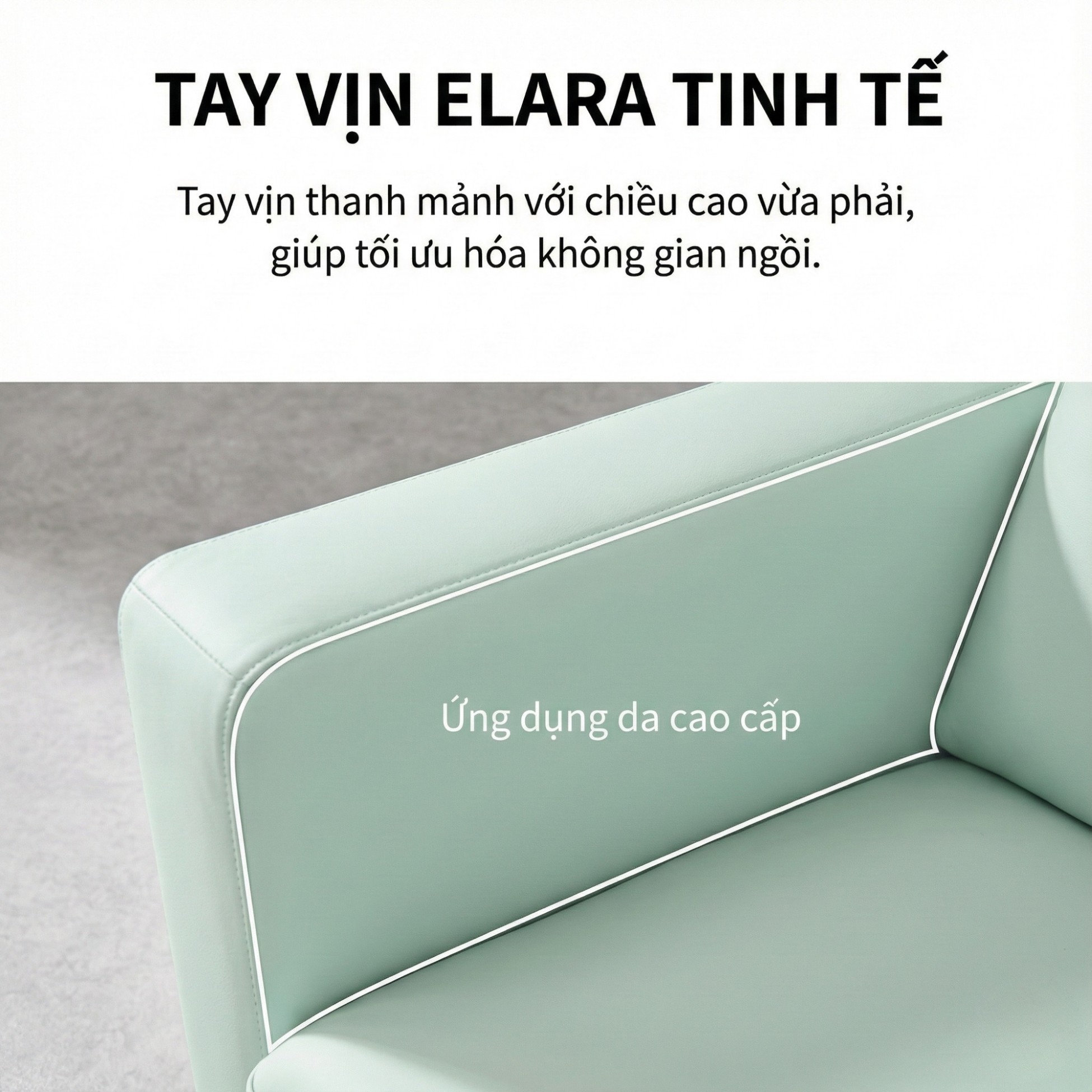 Sofa ELARA - Sofa Hiện Đại Kiểu Dáng Retro Cao Cấp Đem Lại Cảm Giác Thoải Mái