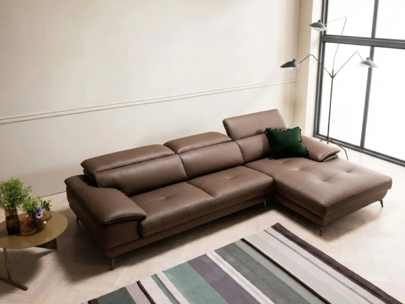 Sofa ELIOSKY - Sofa Góc Có Tựa Đầu Thông Minh Thư Giãn Êm Như Mây