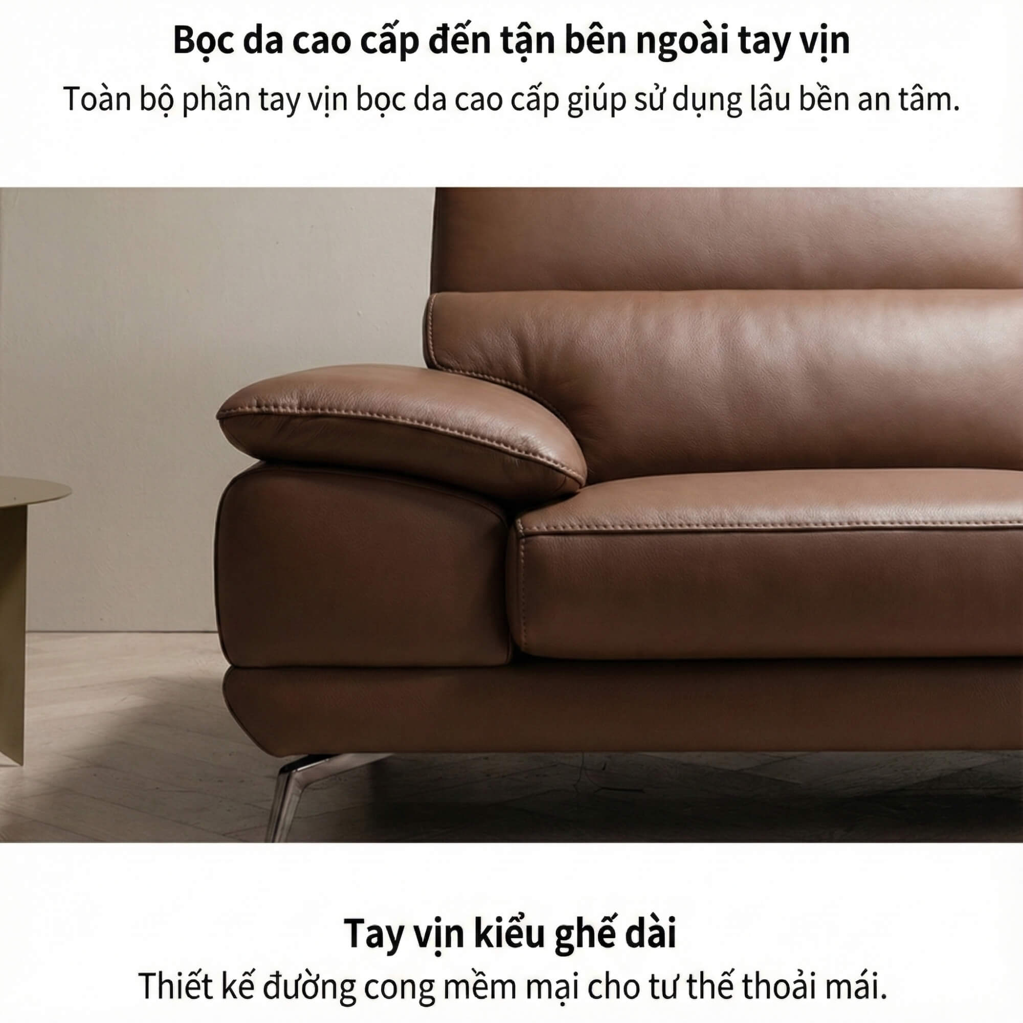 Sofa ELIOSKY - Sofa Góc Có Tựa Đầu Thông Minh Thư Giãn Êm Như Mây