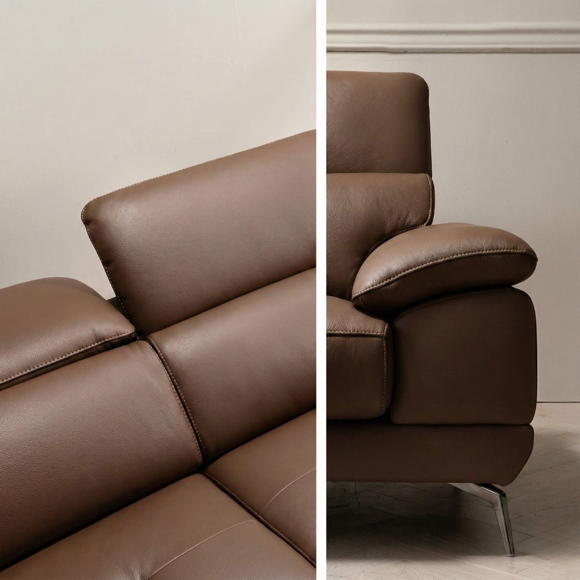 Sofa ELIOSKY - Sofa Góc Có Tựa Đầu Thông Minh Thư Giãn Êm Như Mây