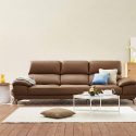 Sofa ELIOTT - Sofa Da Tối Giản Cho Phòng Khách Trẻ Trung