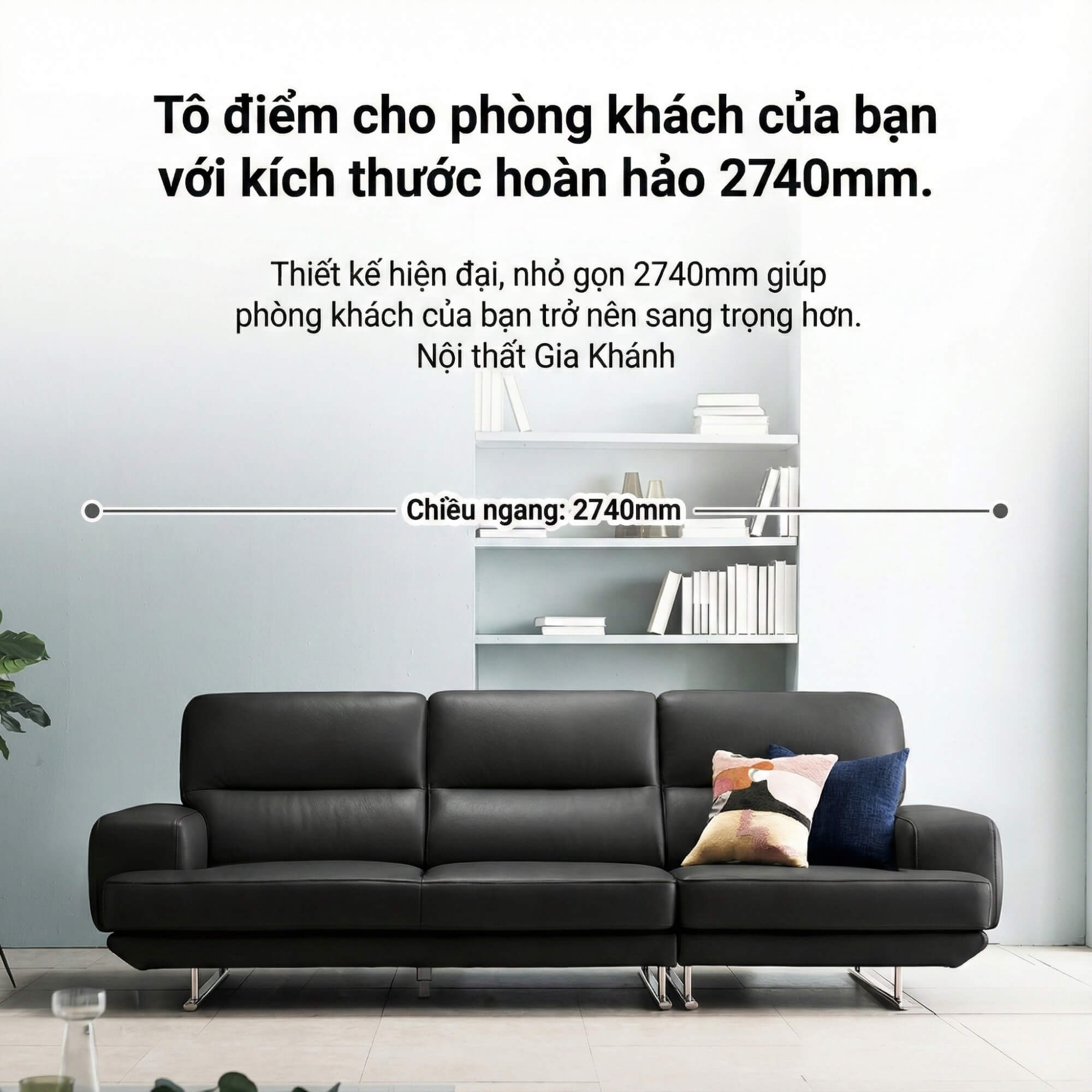 Sofa ETHEREAL - Sofa Băng Bọc Da Thiết kế Mạnh Mẽ, Sang Trọng