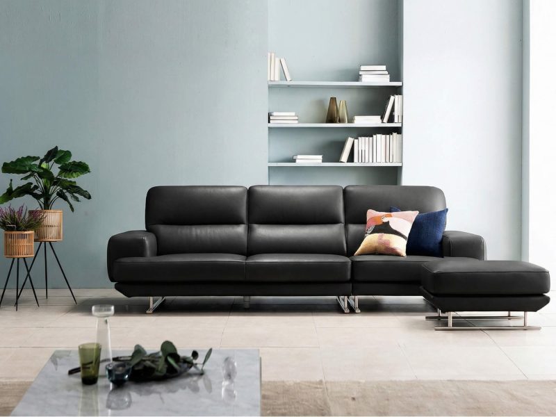 Sofa ETHEREAL - Sofa Băng Bọc Da Thiết kế Mạnh Mẽ, Sang Trọng