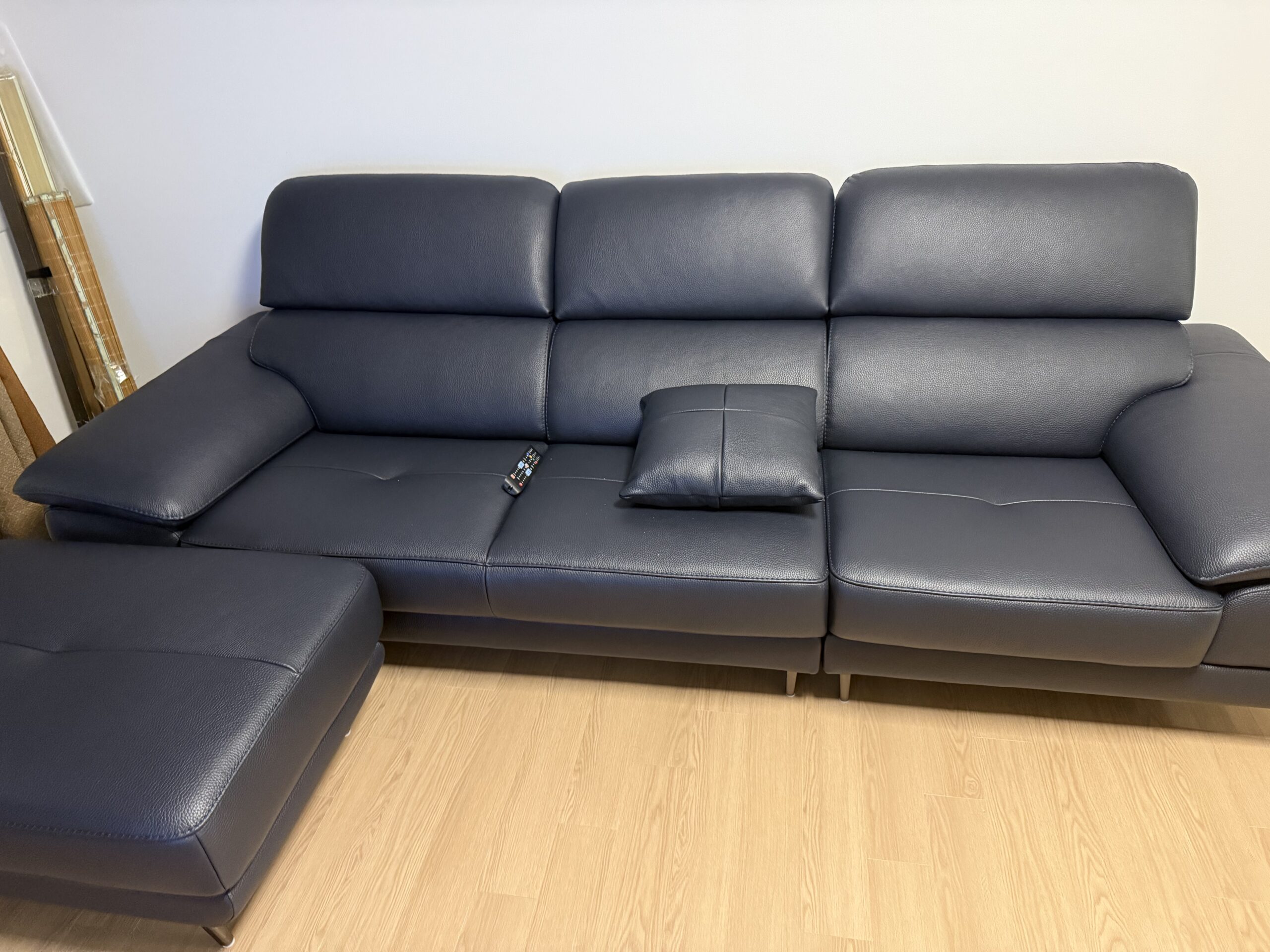 Sofa ELIOTT - Sofa Da Tối Giản Cho Phòng Khách Trẻ Trung