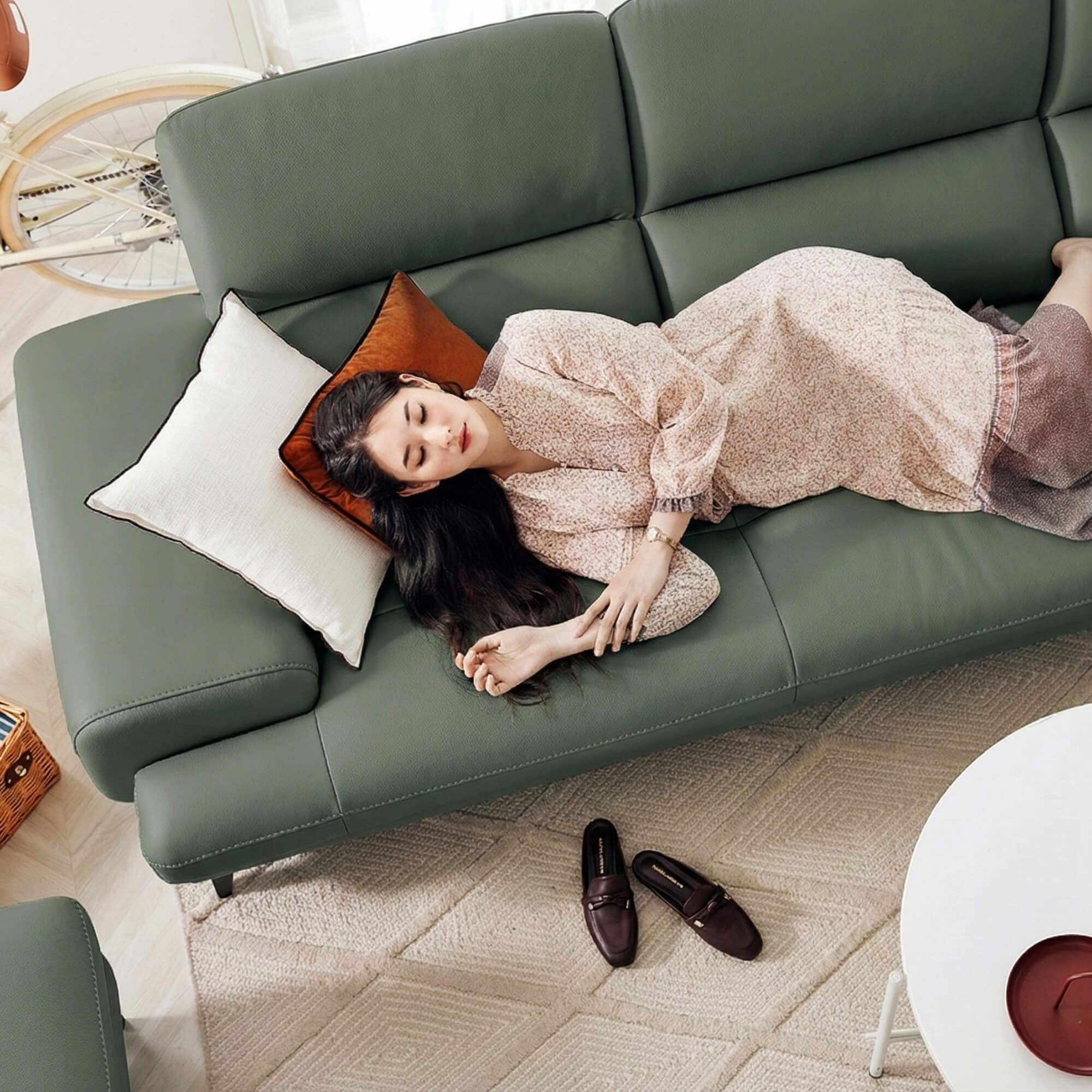 Sofa FAIRCOME - Sofa Băng Bọc Da Êm Ái Đem Đến Thoải Mái