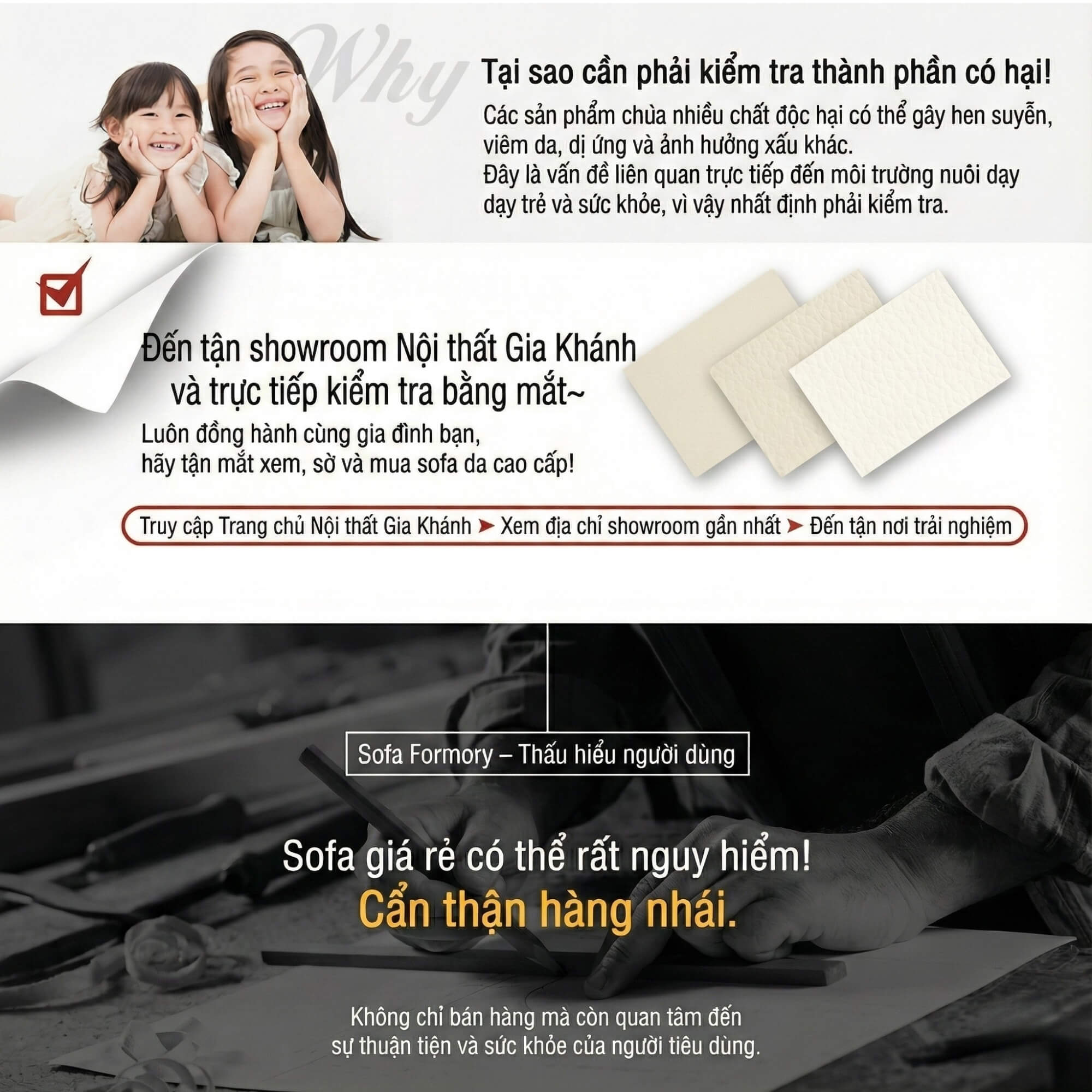 Sofa FORMORY - Sofa Da Dáng Văng Thư Giãn Cho Phòng Khách