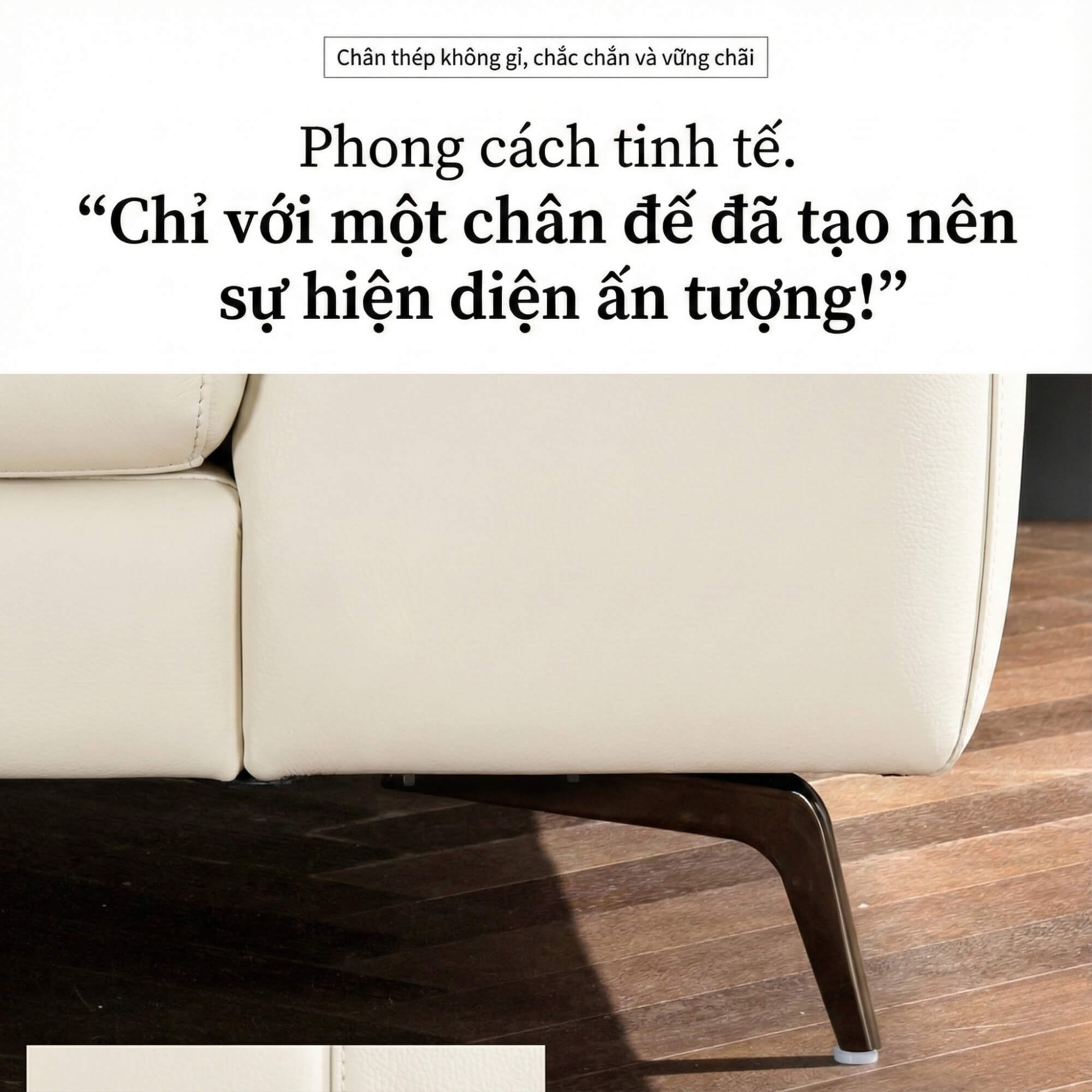 Sofa FORMORY - Sofa Da Dáng Văng Thư Giãn Cho Phòng Khách