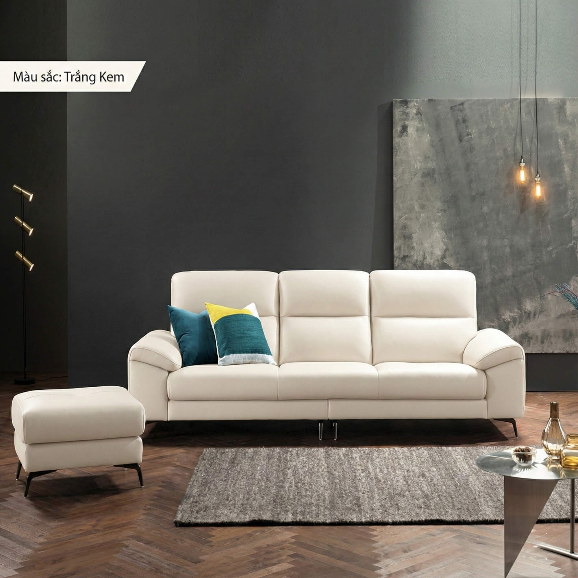 Sofa FORMORY - Sofa Da Dáng Văng Thư Giãn Cho Phòng Khách