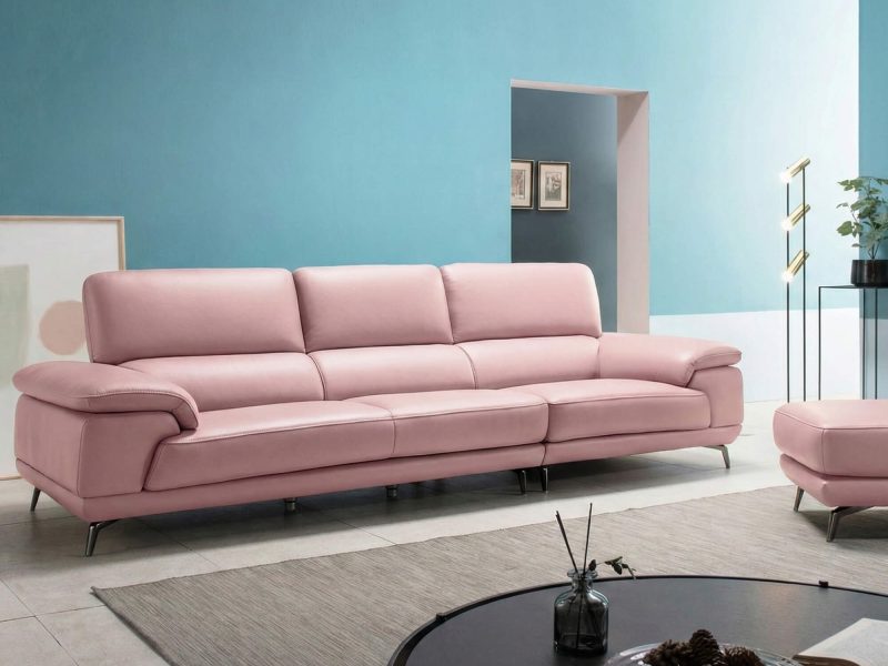 Sofa FURNISH - Sofa Băng Bọc Da Thiết Kế Tinh Tế Cho Phòng Khách Tối Giản(Hàng Order)