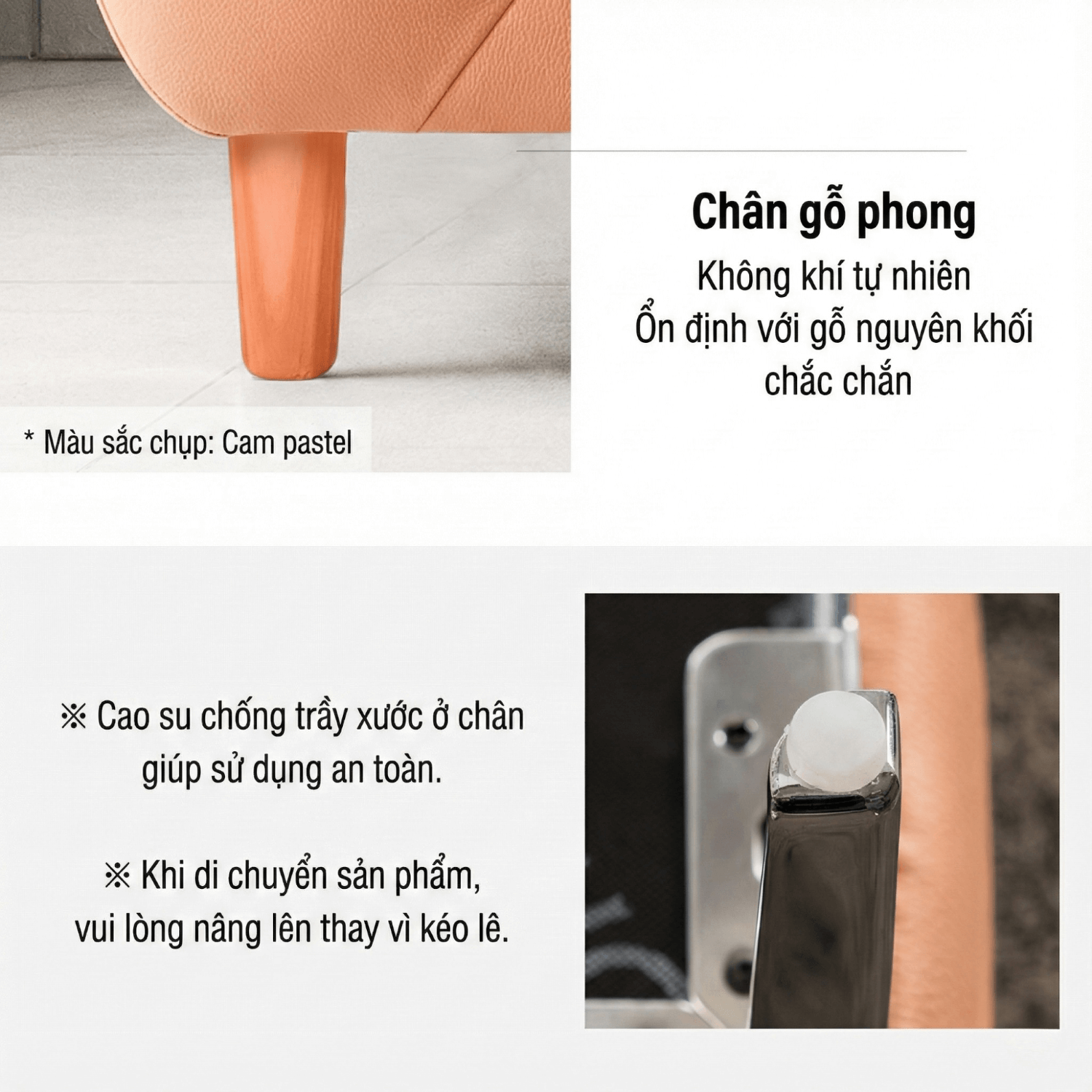 Sofa HEARTWARMING - Sofa Băng 2 Chỗ Bọc Da Ấm Áp Cho Gia Đình