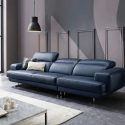 Sofa HEIRLOOM - Sofa Băng Bọc Da Thiết Kế Mạnh Mẽ Có Tựa Đầu Thông Minh