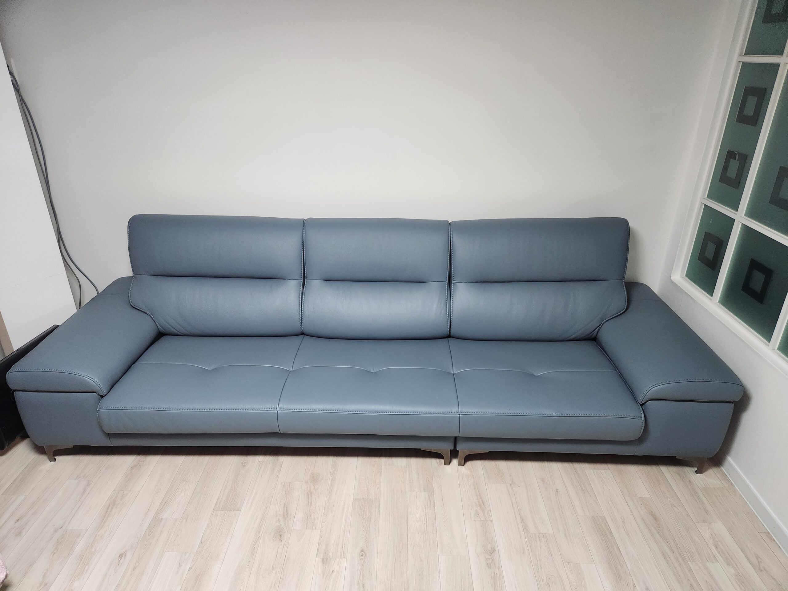 Sofa HOMYN - Sofa Băng Bắc Âu Bọc Da Cao Cấp Tối Giản