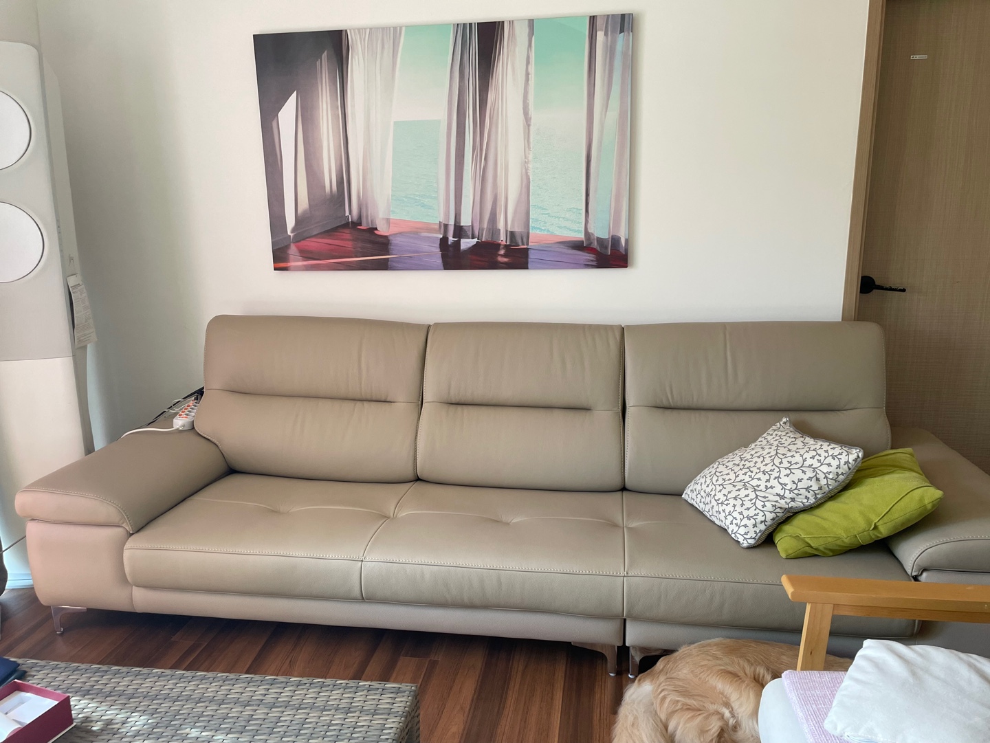 Sofa HOMYN - Sofa Băng Bắc Âu Bọc Da Cao Cấp Tối Giản