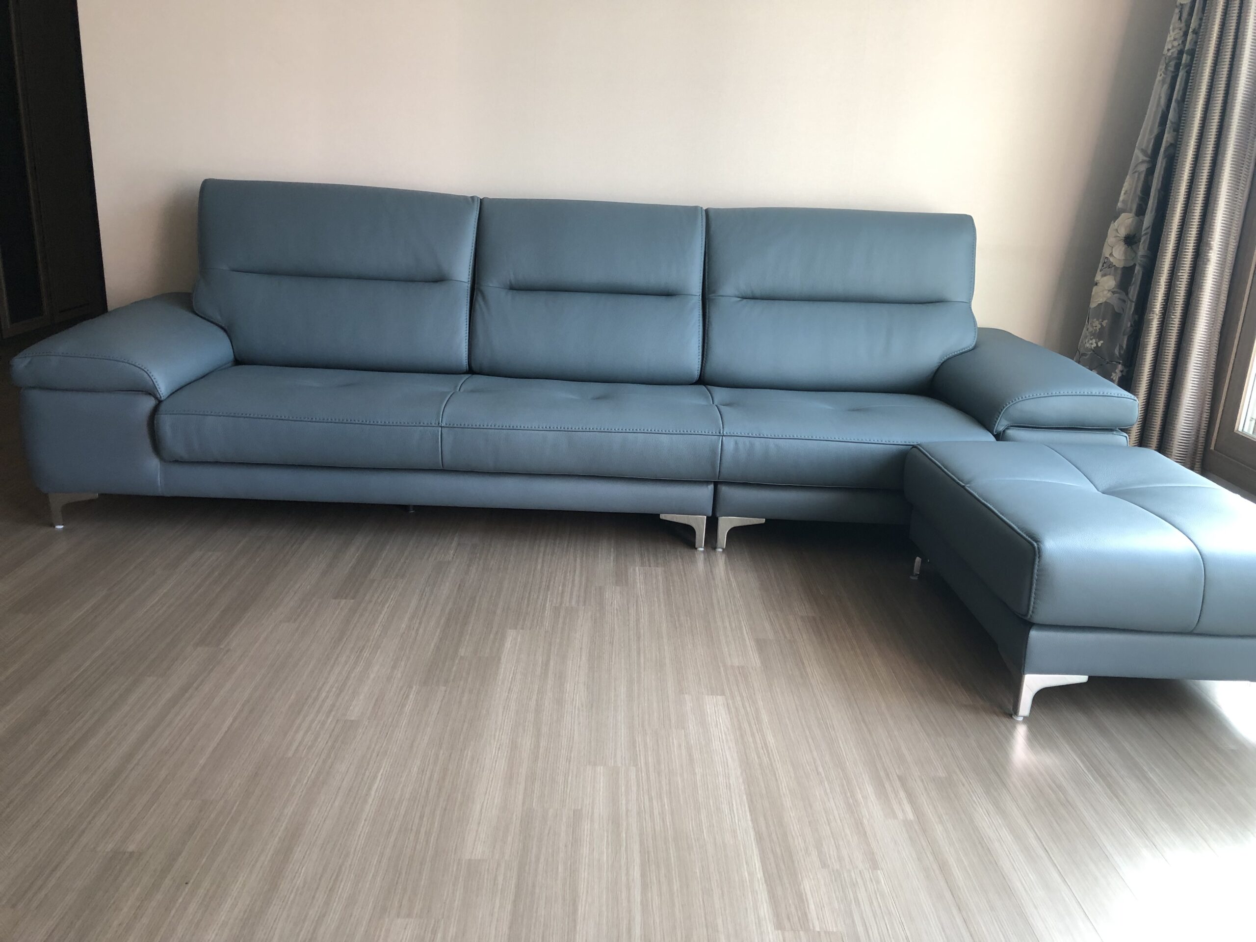 Sofa HOMYN - Sofa Băng Bắc Âu Bọc Da Cao Cấp Tối Giản