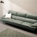 Sofa JASMINE - Sofa Da Phòng Khách Dáng Băng Dáng Thuyền Hoa Nở Rộ