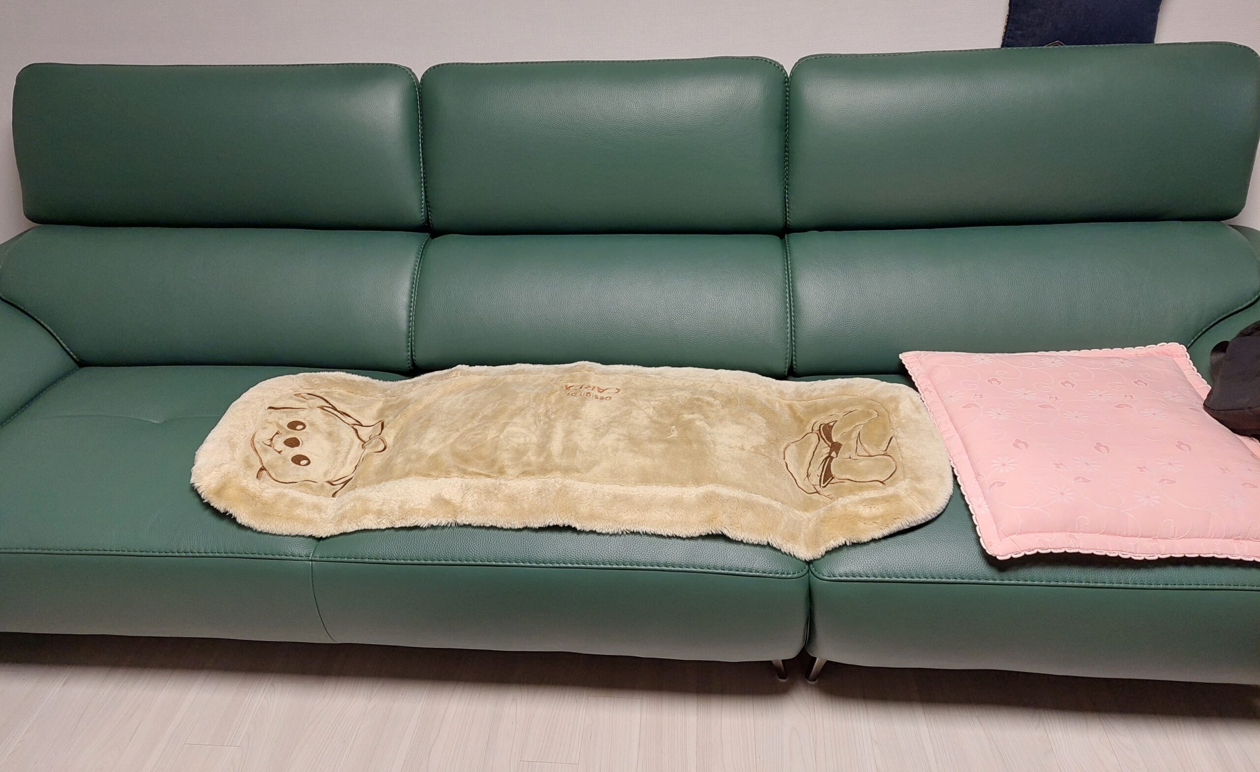 Sofa JASMINE - Sofa Da Phòng Khách Dáng Băng Dáng Thuyền Hoa Nở Rộ