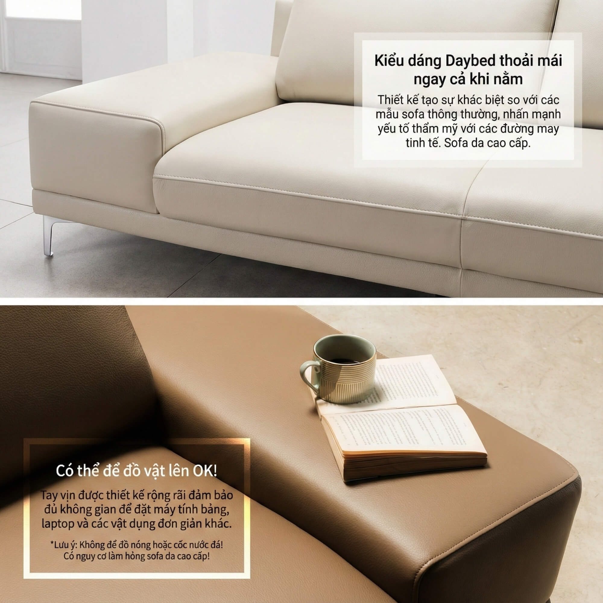 Sofa KYNEX - Sofa Băng Trang Nhã Đơn Giản Cho Phòng Khách Nhỏ