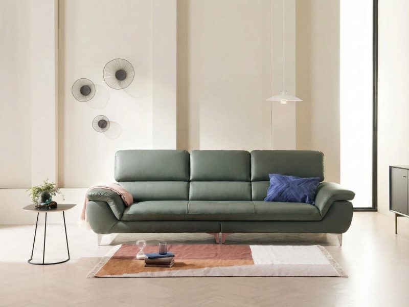 Sofa LOVYN - Sofa Băng Bọc Da Đây Yêu Thương Cho Phòng Khách