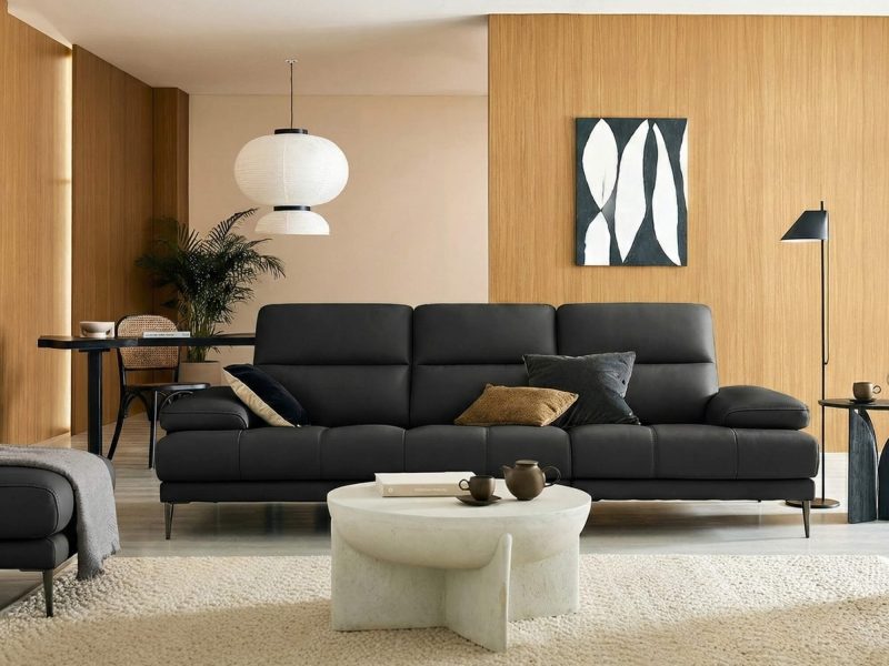 Sofa LULLABY - Sofa Băng Hiện Đại Thiết Kế Tay Bệt Nghỉ Ngơi