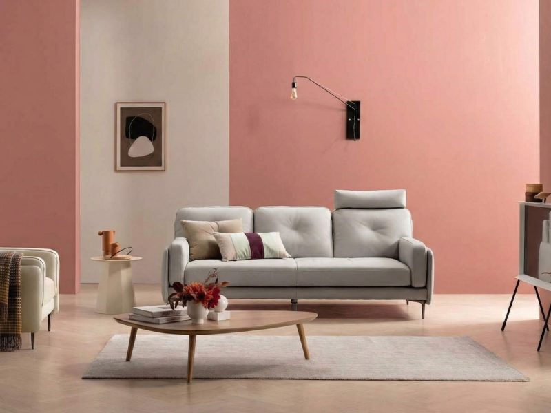 Sofa LUMI - Sofa Da Hiện Đại Thiết Kế Thanh Mảnh Cho Phòng Khách Tinh Tế