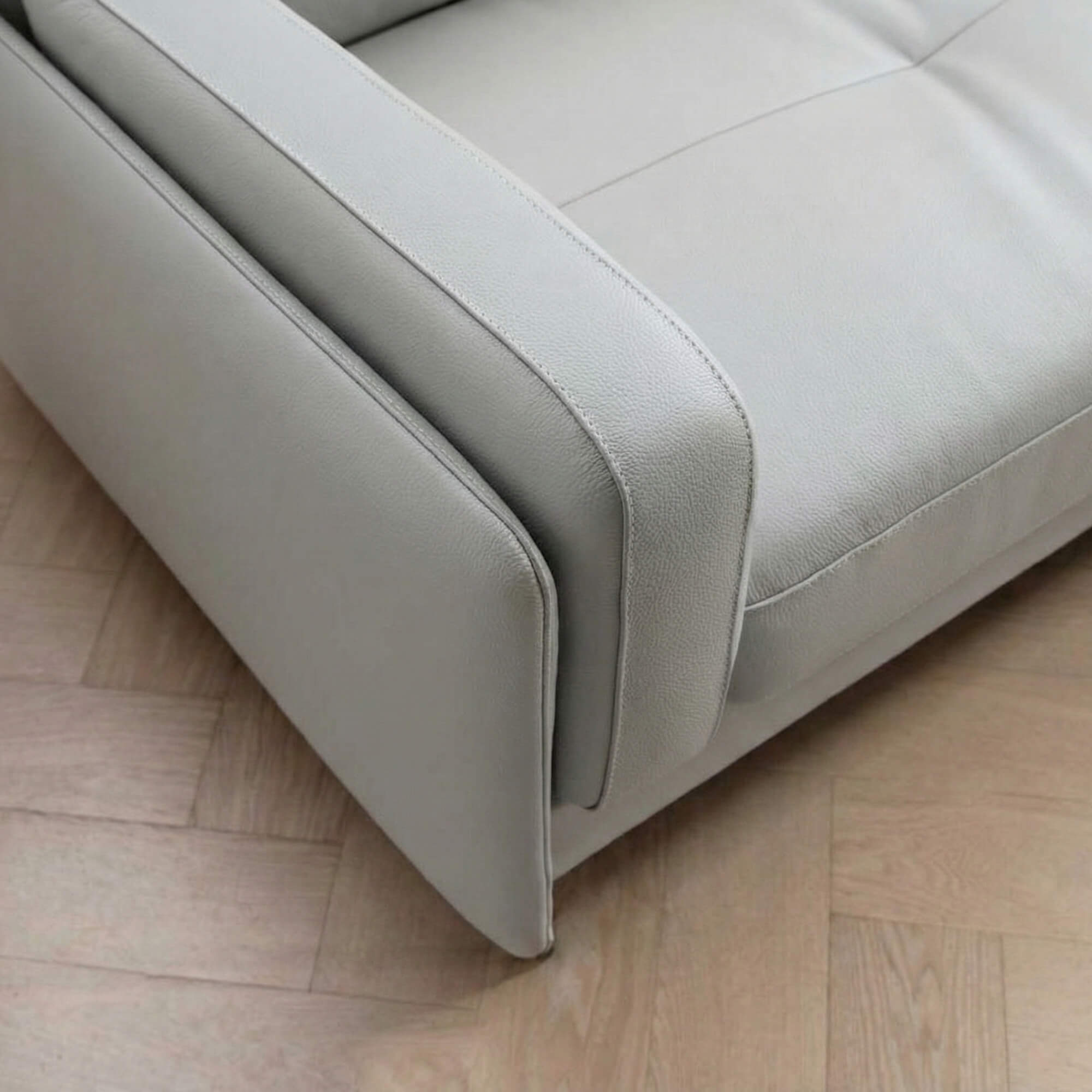 Sofa LUMI - Sofa Da Hiện Đại Thiết Kế Thanh Mảnh Cho Phòng Khách Tinh Tế