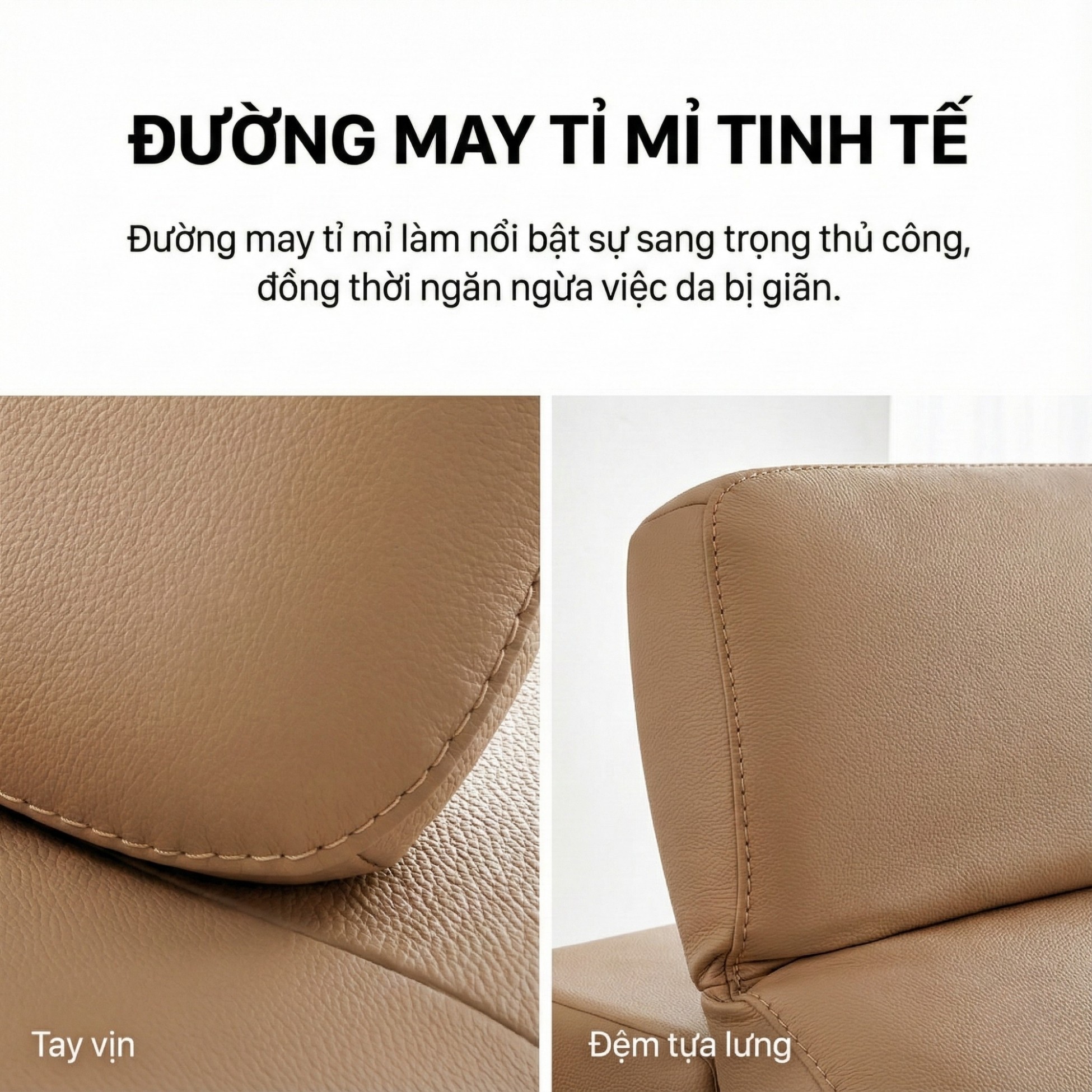 Sofa LUXREST – Sofa Da Dáng Văng Nghỉ Ngơi Êm Ái Cho Không Gian Sống Hiện Đại