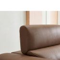 Sofa MELLARO - Sofa Da Dáng Băng 3 Chỗ Tựa Đầu Thông Minh Sang Trọng