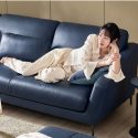 Sofa MELLOWAY - Sofa Băng Bọc Da Sang Trọng Cho Phòng Khách Hiện Đại