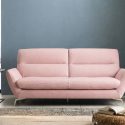 Sofa MELVIA - Sofa Thuyền 2 Chỗ Bọc Da Phong Cách Bắc Âu