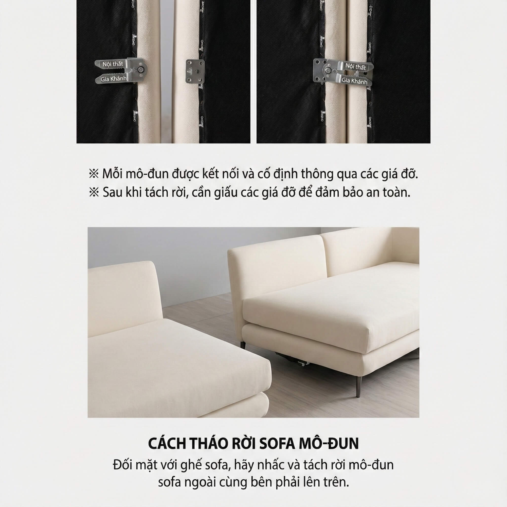 Sofa MODAIRE - Sofa Da Cao Cấp Dạng Mô-đun Linh Hoạt Hiện Đại