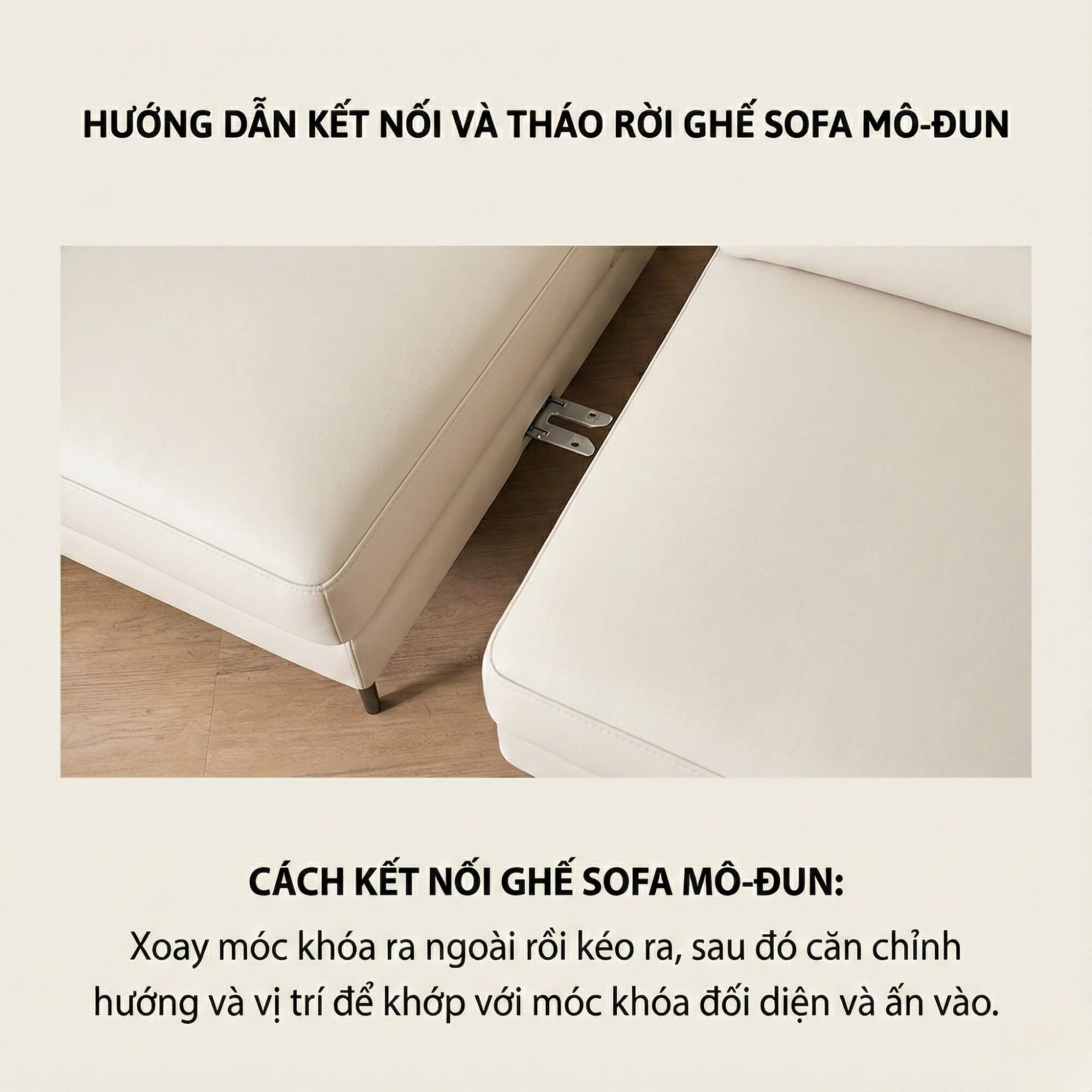 Sofa MODAIRE - Sofa Da Cao Cấp Dạng Mô-đun Linh Hoạt Hiện Đại