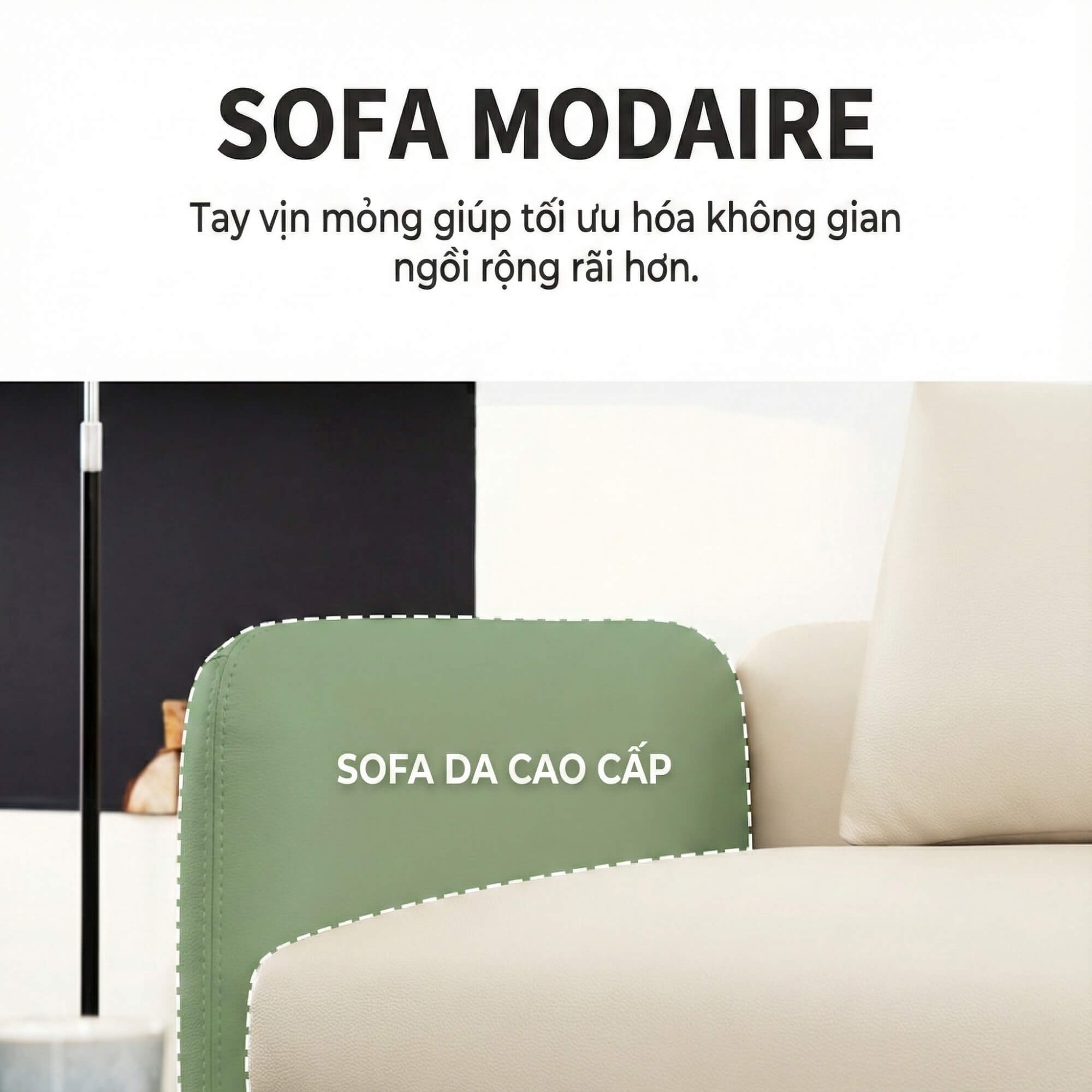 Sofa MODAIRE - Sofa Da Cao Cấp Dạng Mô-đun Linh Hoạt Hiện Đại
