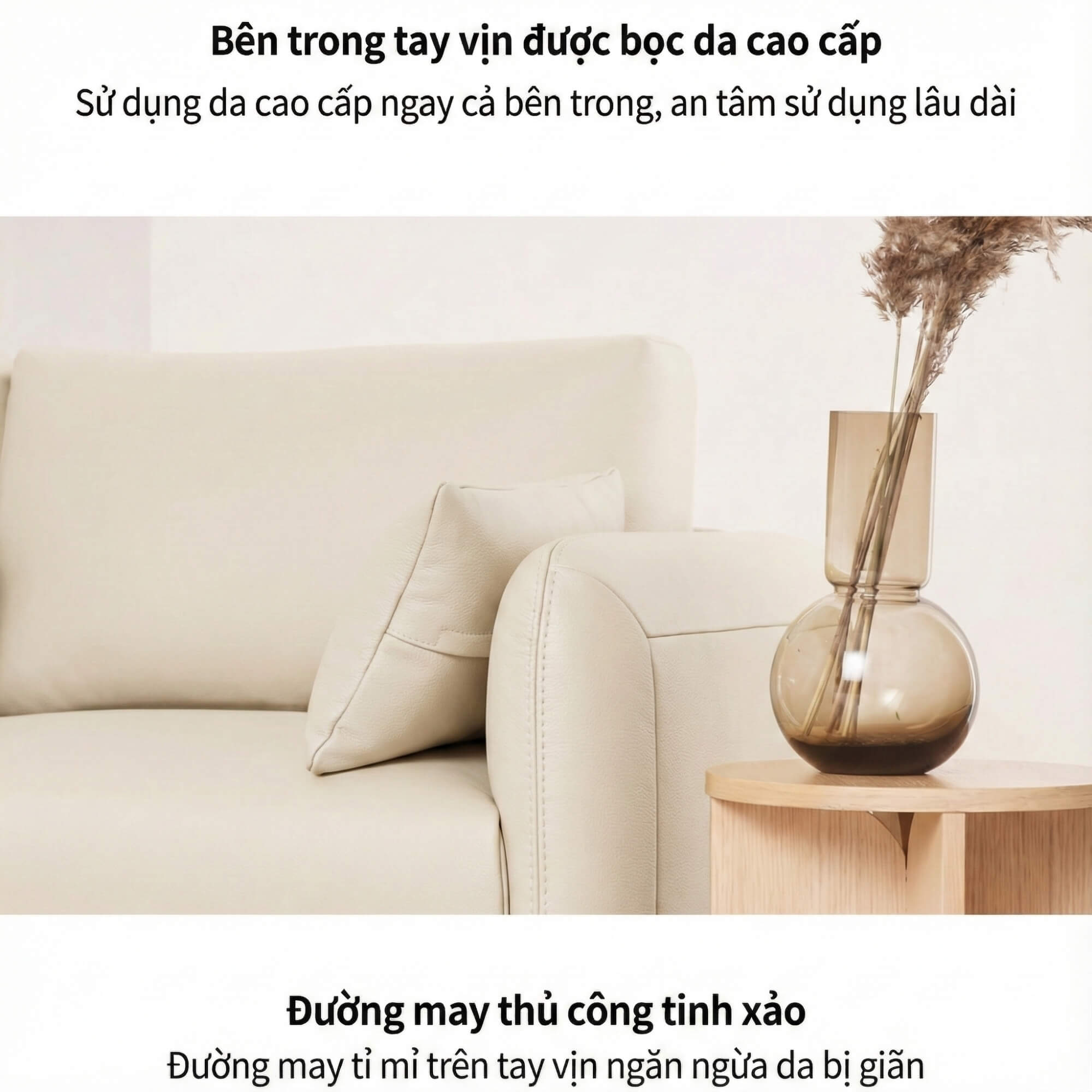 Sofa MODAIRE - Sofa Da Cao Cấp Dạng Mô-đun Linh Hoạt Hiện Đại