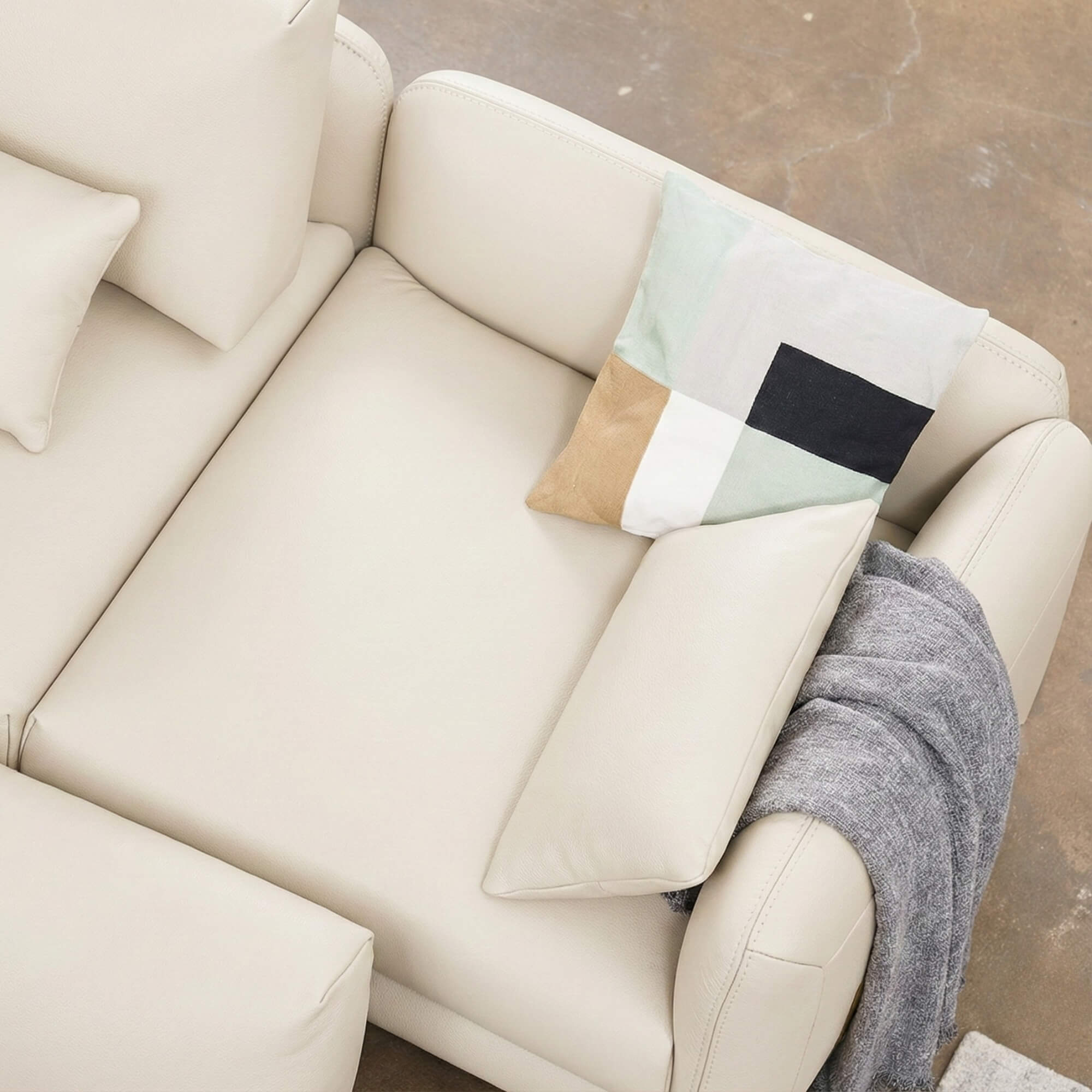 Sofa MODAIRE - Sofa Da Cao Cấp Dạng Mô-đun Linh Hoạt Hiện Đại