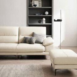 Sofa MODESTO – Sofa Da Dáng Băng Cao Cấp 4 Chỗ Tạy Vịn DayBed