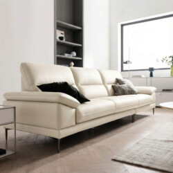 Sofa MODESTO – Sofa Da Dáng Băng Cao Cấp 4 Chỗ Tạy Vịn DayBed