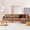 Sofa MODUS - Sofa Da Góc Chữ L Thiết Kế Module Thông Minh Và Linh Hoạt