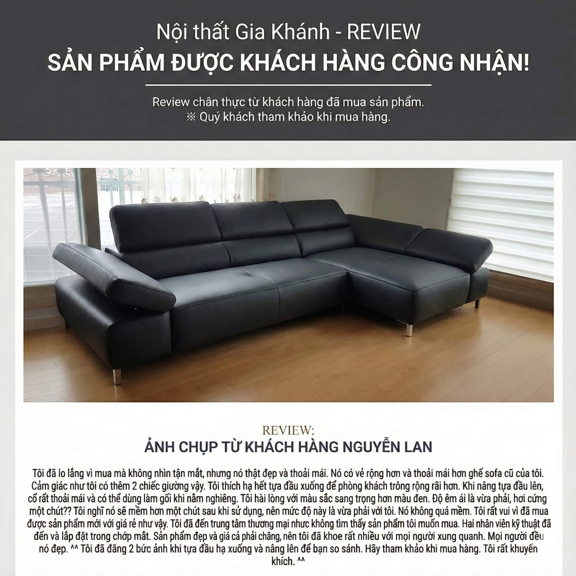 Sofa MORGAN - Sofa Da Lệch Góc Có Tựa Đầu Thông Minh Tuỳ Chỉnh