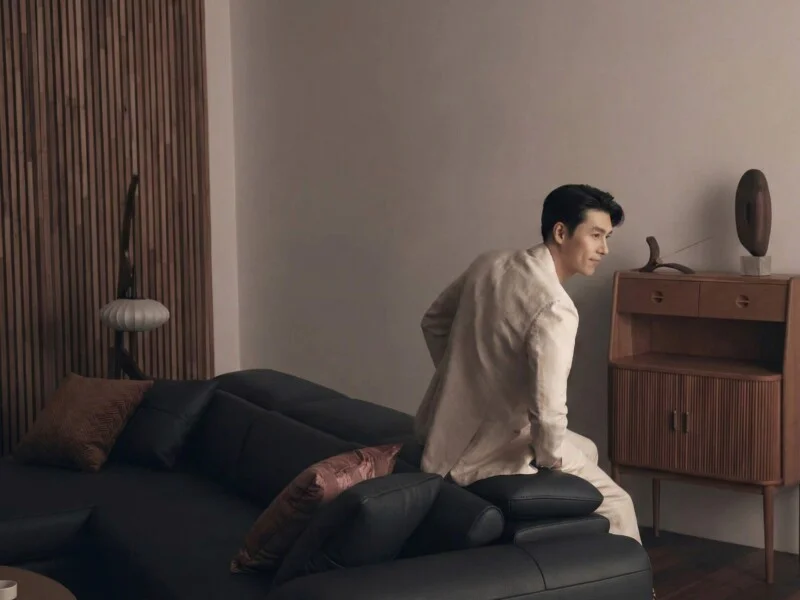 Sofa MORRA – Sofa Da Dáng Góc Hiện Đại Với Tựa Đầu Chức Năng Thư Giãn