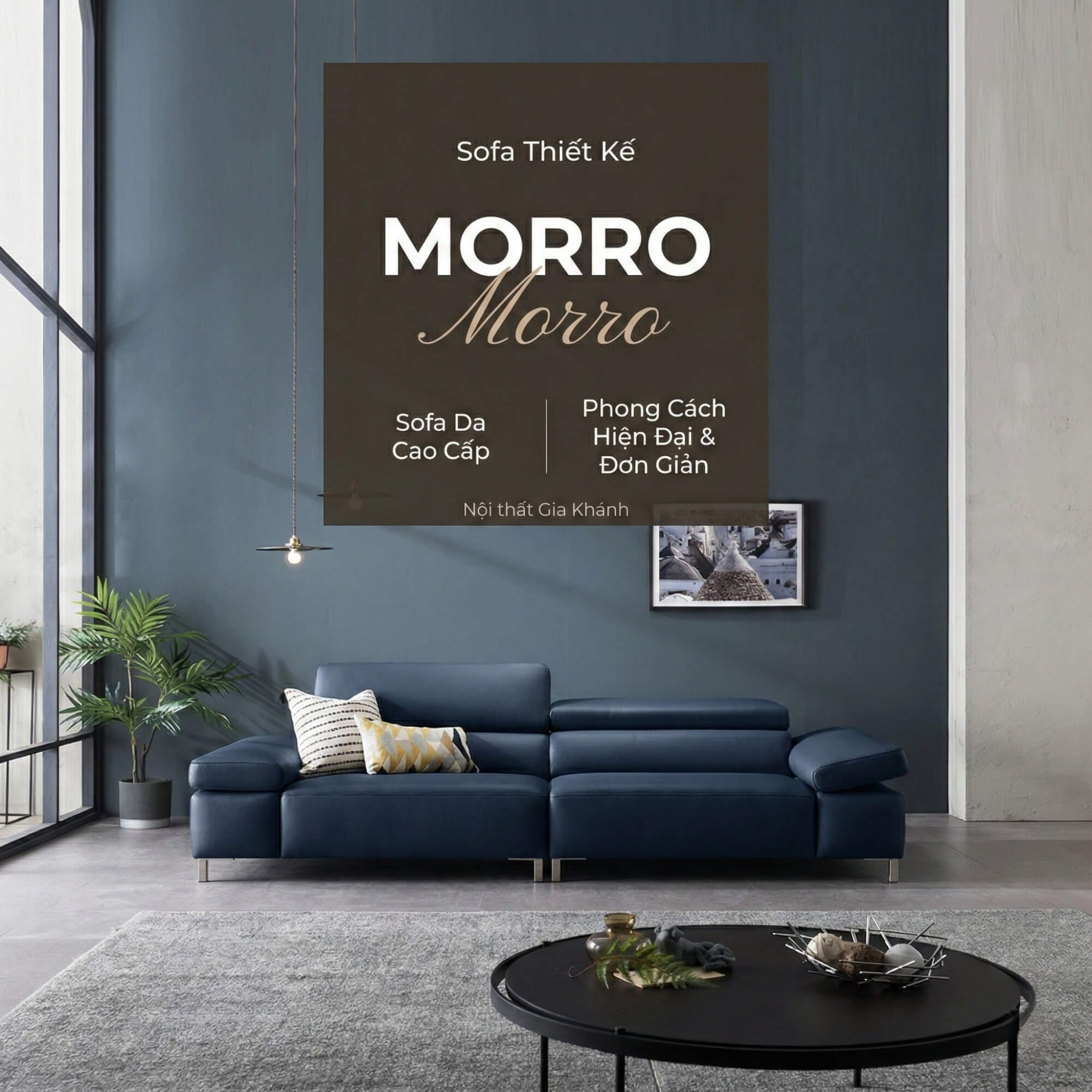 Sofa MORRO - Sofa Băng Thông Minh Thiết Kế Sang Trọng Bề Thế