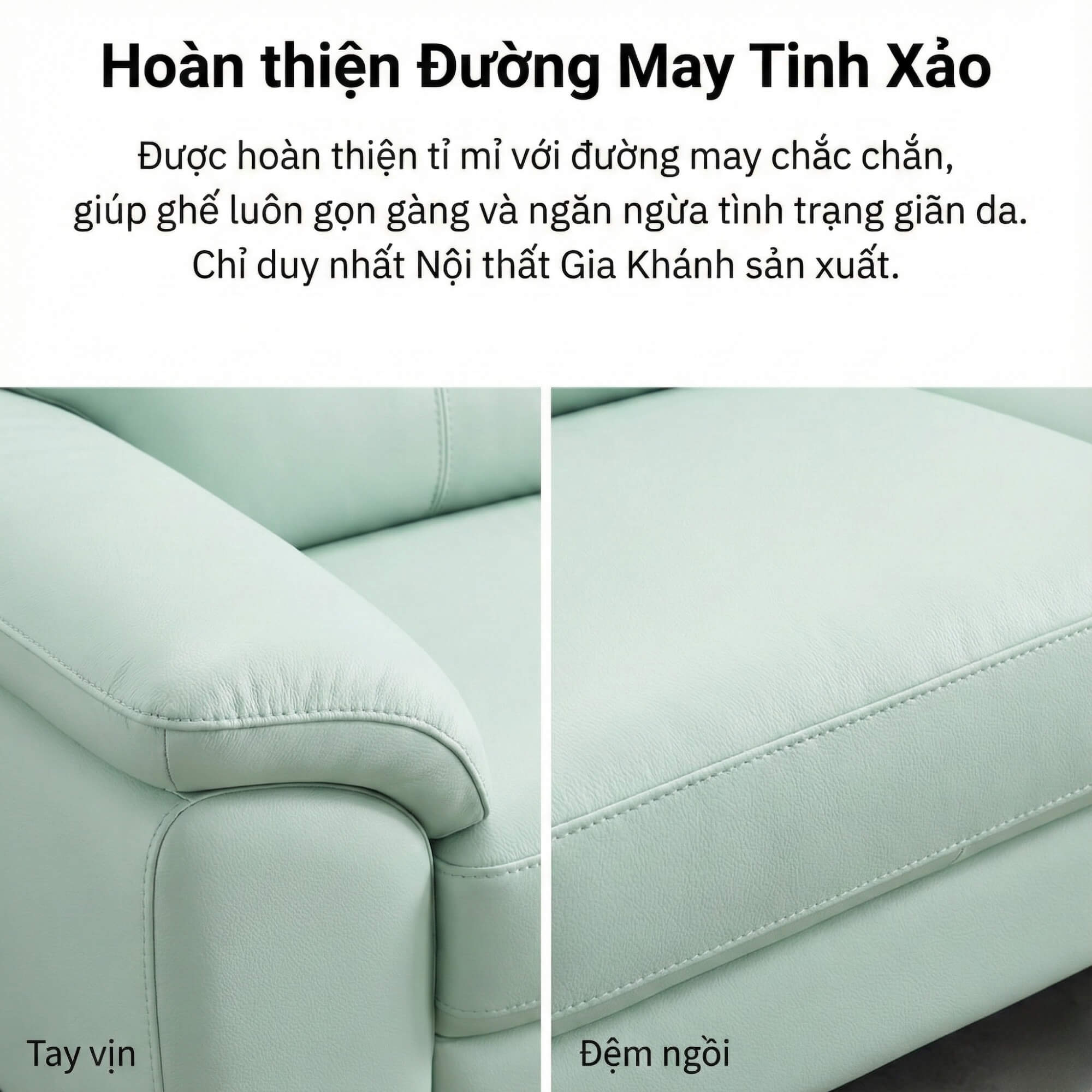 Sofa MYORA - Sofa Băng Thiết kế Đơn Giản Phù Hợp Mọi Không Gian