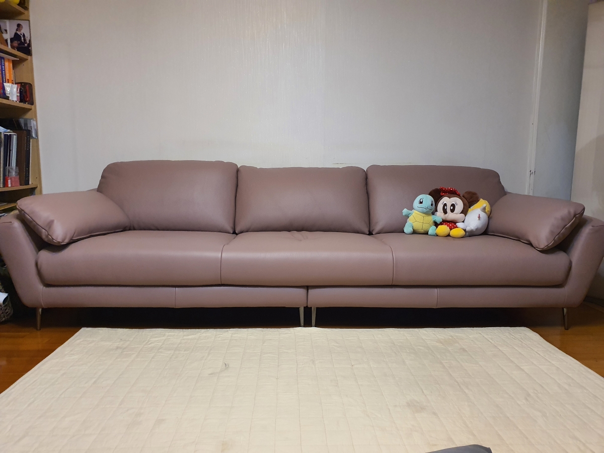 Sofa MELLOWAY - Sofa Băng Bọc Da Sang Trọng Cho Phòng Khách Hiện Đại