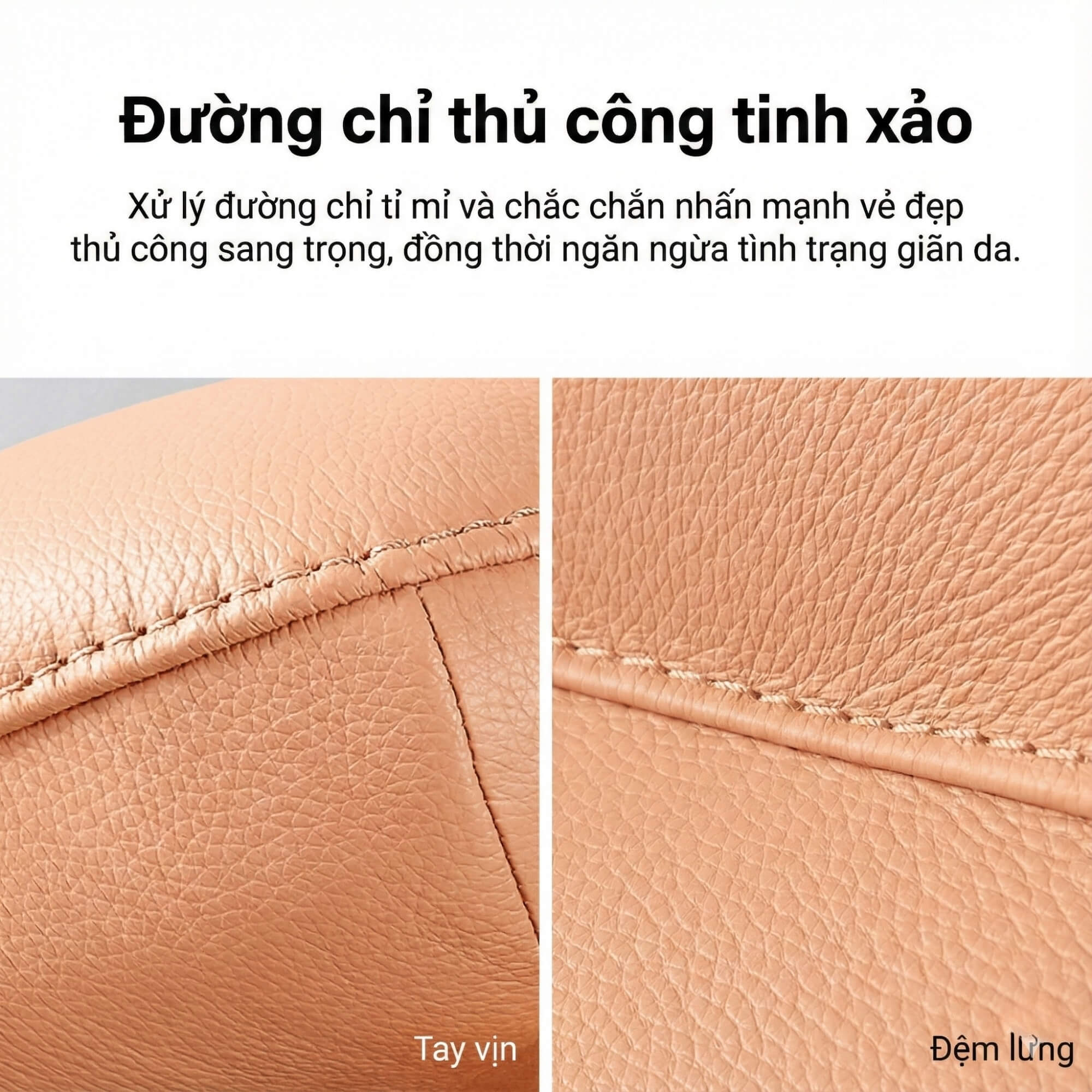 Sofa NERIN – Sofa Góc Bọc Da Cao Cấp Với Tựa Tay Vịn Điều Chỉnh Thông Minh 