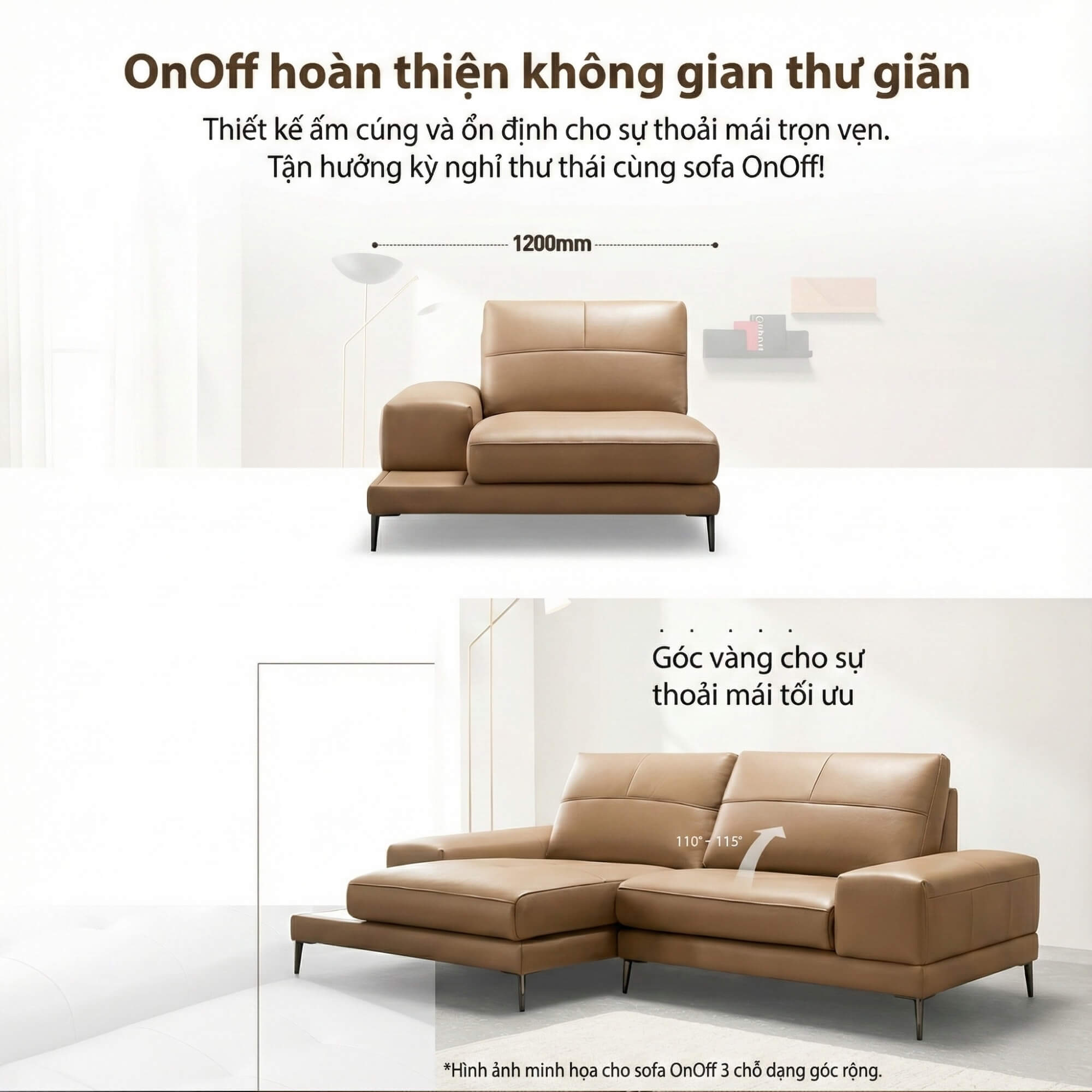 Sofa ONOFF - Sofa Đơn Module Độc Lạ Bật Tắt Không Gian Độc Đáo