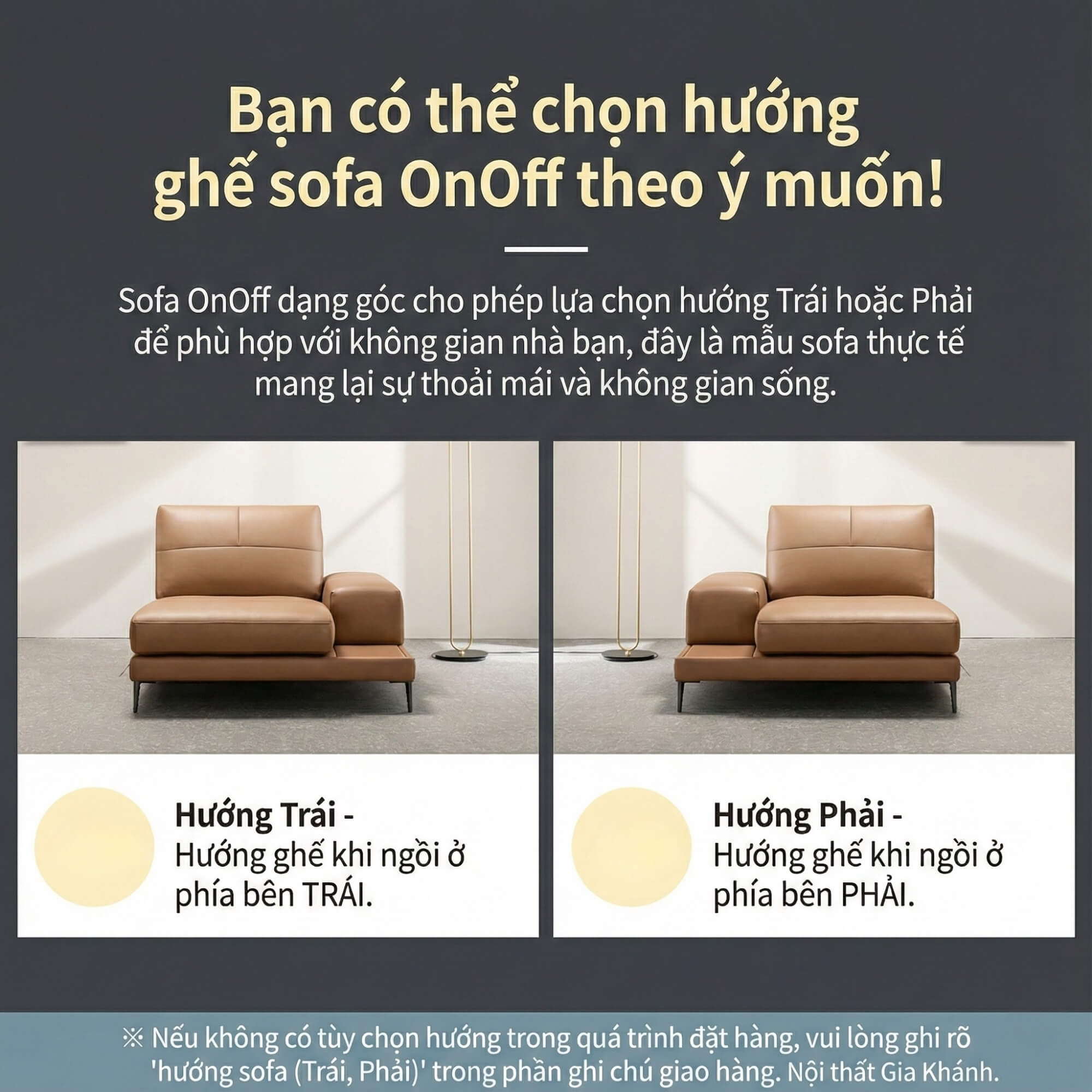 Sofa ONOFF - Sofa Đơn Module Độc Lạ Bật Tắt Không Gian Độc Đáo