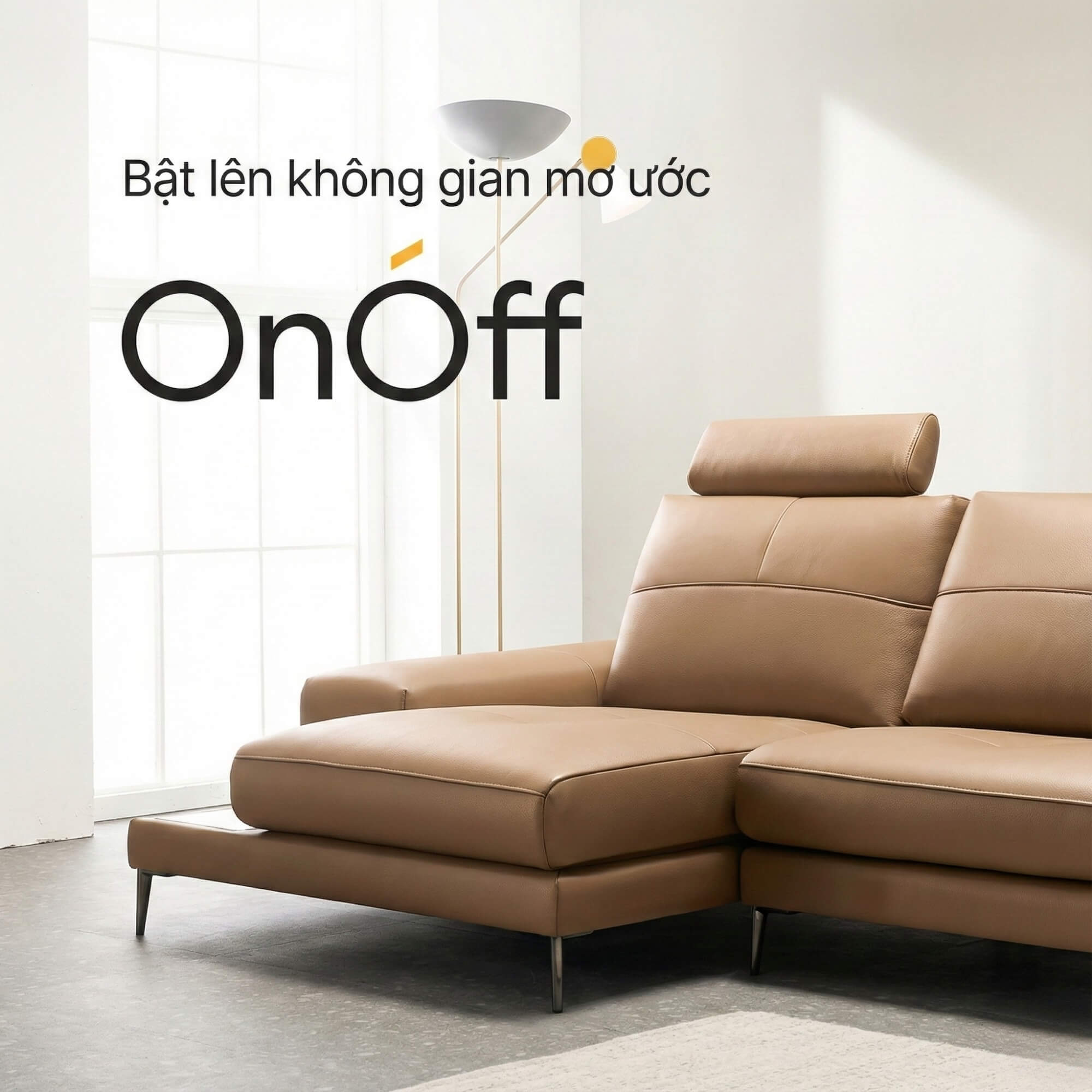 Sofa ONOFF - Sofa Đơn Module Độc Lạ Bật Tắt Không Gian Độc Đáo